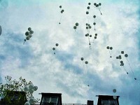 Brautstrauss Ballonfliegen